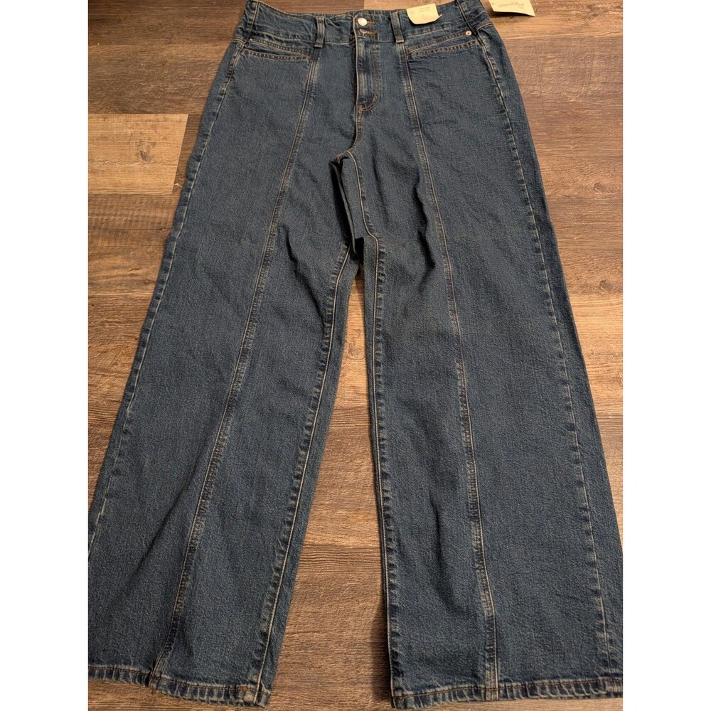 Universal Thread Women’s 16R High Rise Wide Leg Jeans Medium Wash NWT